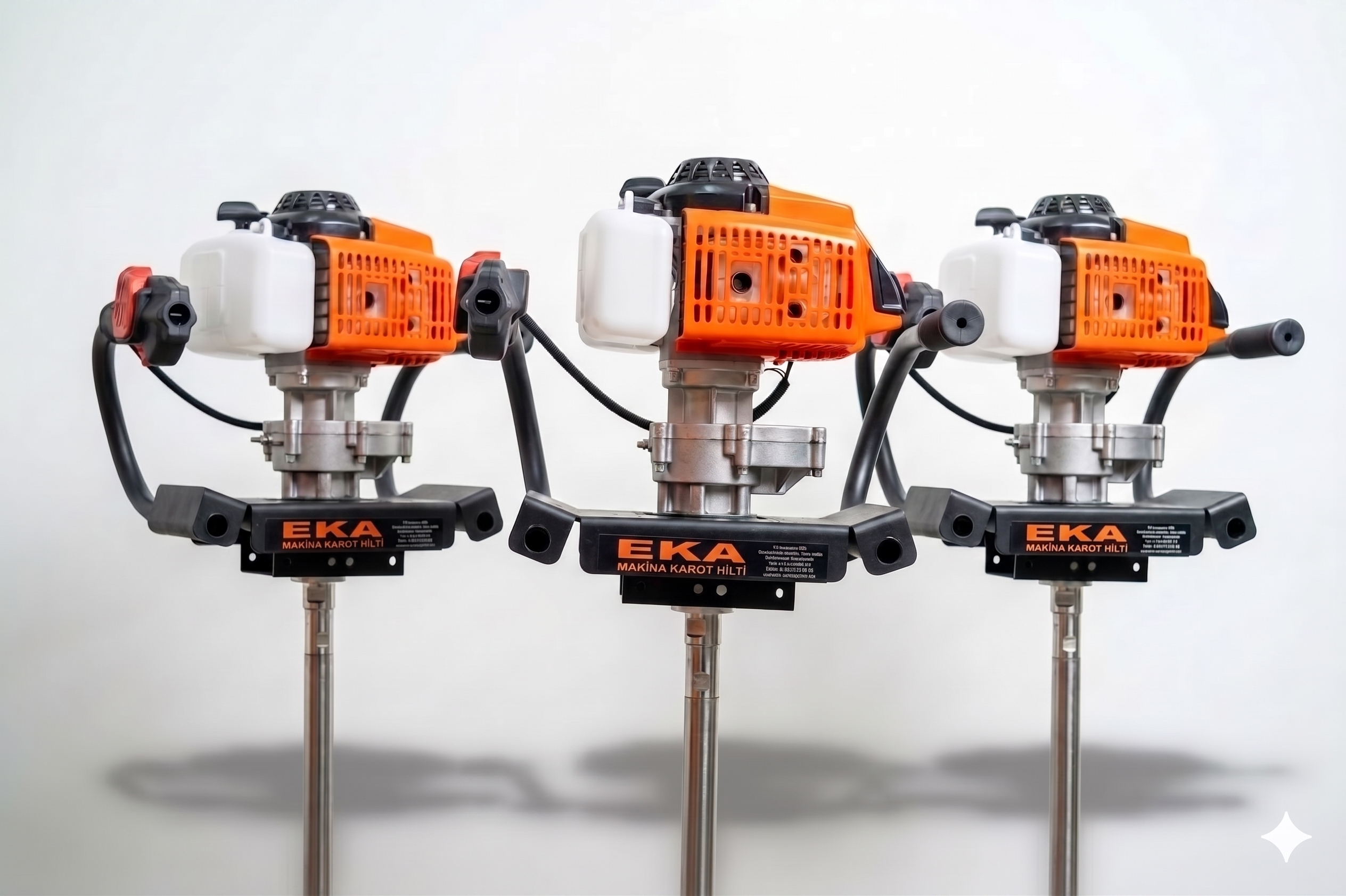 EKA TRUVA 5.5 HP Benzinli Karot ve El Sondaj Makinesi – 5 Metre Set